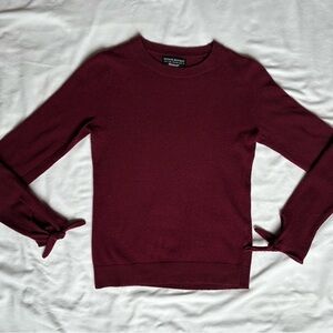 Banana Republic Rich Burgundy Knit Sweater